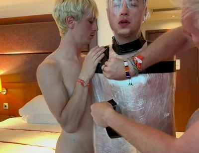 3 Cocks for Twink Boy Jake - Part 2