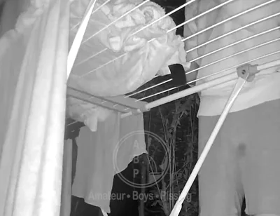 Clean Laundry, Dirty Thoughts - Two Bicurious Flatmates, Jules and Simon, Get Naughty While Hanging Out the Laundry