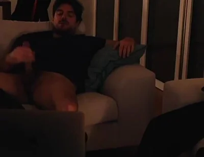 Straight Friend Jerks off with Gay Couple - Real Amateur