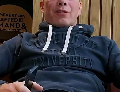 Dared to Jerk off in Busy Coffee Shop - Intense Public Cum