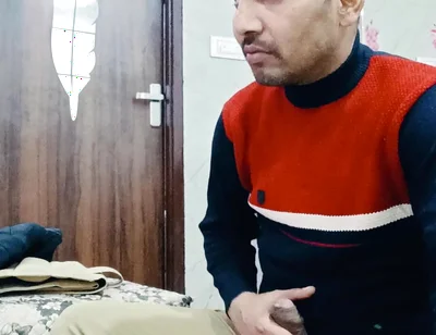 Ndian Police Officer Army Man Desi Man Stepfather