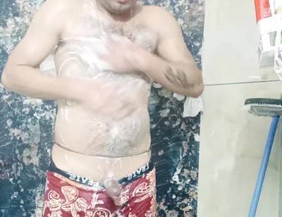 Indian Police Officer Army Man Desi Man Stepfather