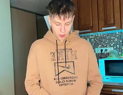 I Couldnt Stop Stroking My Big Cock Until I Covered the Floor in Sperm