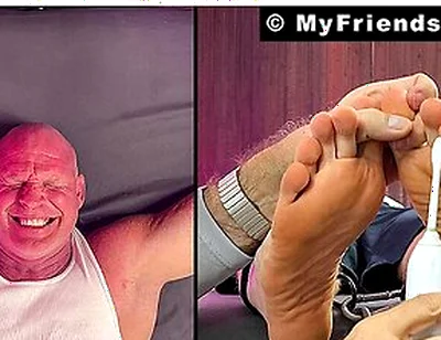 Hunk Dev Giggles Hard While Being Tickled From His Pits To His Feet