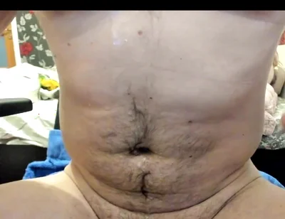 Big cumshot on my big belly