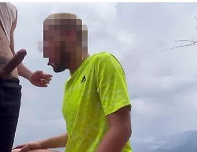 I Was Masturbating And This Man Arrived And We Ended Up Fucking In The Middle Of The Road