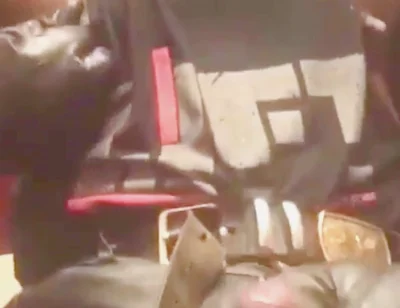 Black Dad Leather Jeans & Gloves BBC Rubbing to Ejaculation