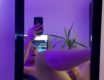 Pulling Anal Beads Out of My Tight Ass and Cum