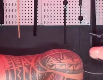 First Time Fisting Video with Cagedjock Part 2 Interview and Fisting, Nipple Play Butt Plug, Massage Machine and Pegging