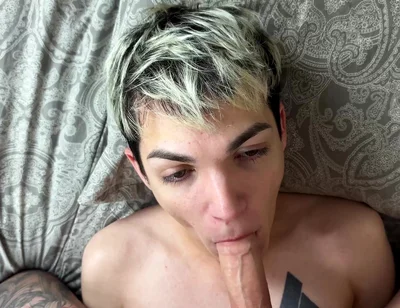 I Cum on His Face with My Hot and Sweet Cum!