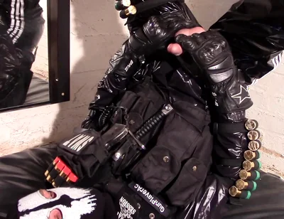 Swat biker gloves cum load
