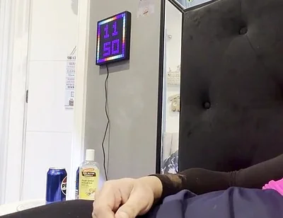 Sissy Play and Cumshot