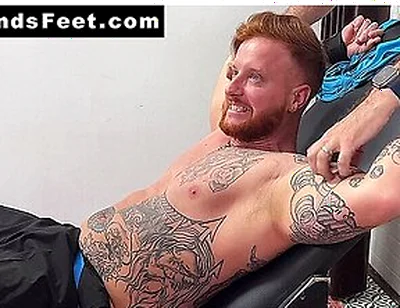 Dan Edwards Tickles Bound Anthony G Until He Squirms