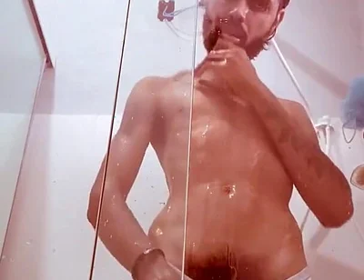 In This Heat Nothing Better Than Taking a Shower.