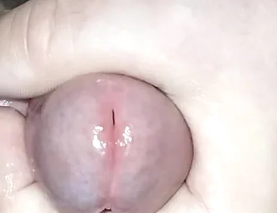 Mastubation with Lube and Cumshot