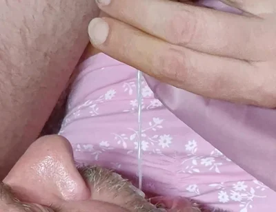 I Love Swallowing My Cum with Hard Dildo in My Ass