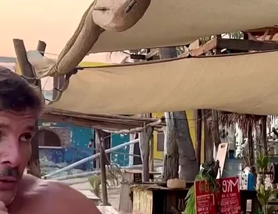 Punching Bag on Zipolite Beach