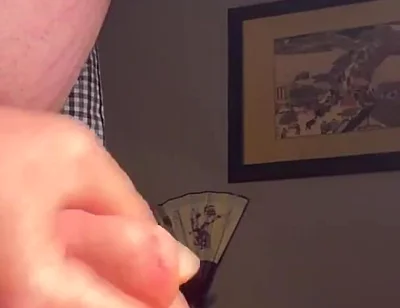 Playing with My Cock at My Desk Again