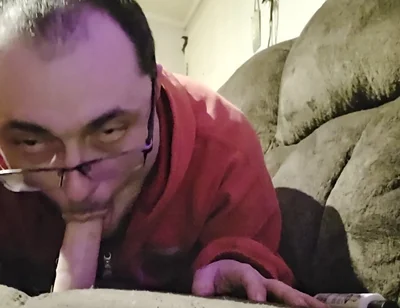 Me Blowing My Dildo