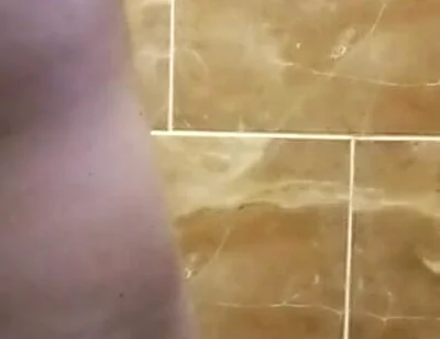 Some Scenes of Cutting Hair in the Toilet with the Door Closed