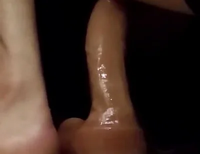 Eating Dildo Until I Get My Milk Out