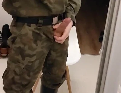 Gay Fuck Im Army Uniform