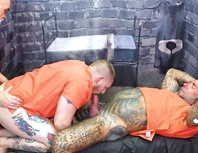 Prison Spit-roast! - Will Tantra And Masculine Jason