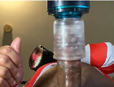 Automasturbator Milks Out A Moaning Cumshot From Masked Man