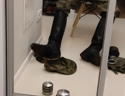 Gay Army Men Fun My Dick in Leather