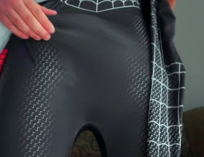 Miles Morales Spider-man Cosplay Jerking off and Cumming