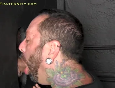 Bradley Serviced at the Gloryhole