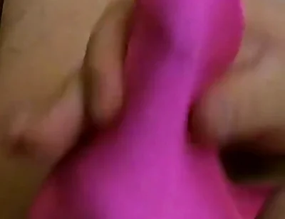 Tiny Pink Sissy Thong Bulge Play Jerk & Cum