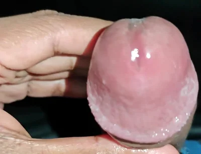 Just Slowly Edging My Cock. It's Absolutely Drenched in My Pre-cum.