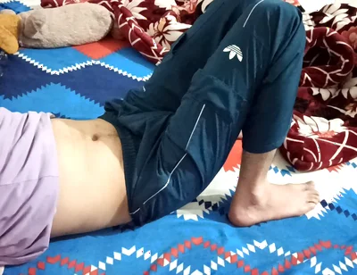 He Refusing but I Touch His Cock and Then Gave Him Handjob