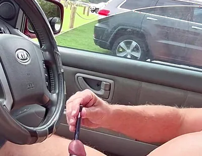 Naked in the Car