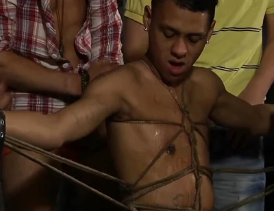 Marcus Gets A Group Suck With Luke Desmond