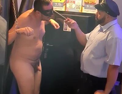 Cuffed and Tested - Bear Cop Gutpunch Session