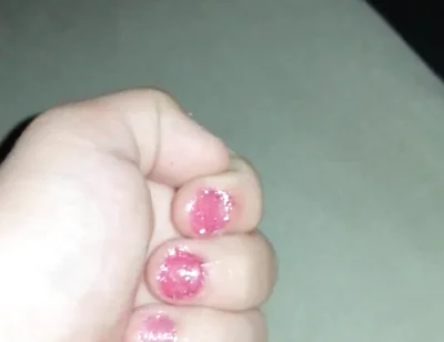 My Nails on My 18 Birthday