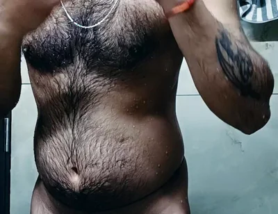 Shaving in the Bathroom