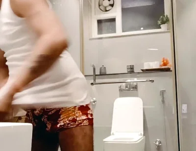 Getting Ready with My Cock Out