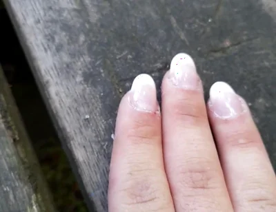 My Freshly Made French Nails