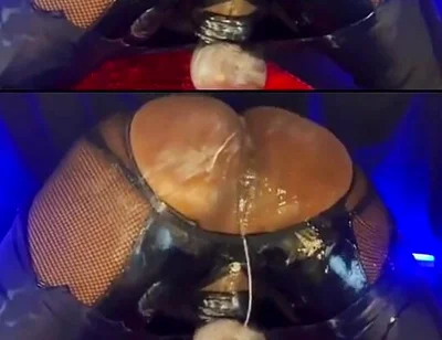 Bottom Digs in Gaping Butthole with Toys