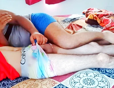 First Time I Open My Step Brother Underwear to See His Big Monster Cock