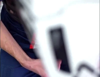 Playing with Jordan Retro Iv Sneakers and Cumming Inside