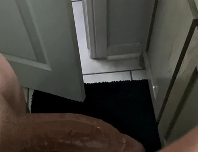 Latino Jerking His Big Uncut Dick