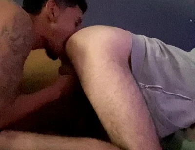 Eating Hubbys Ass