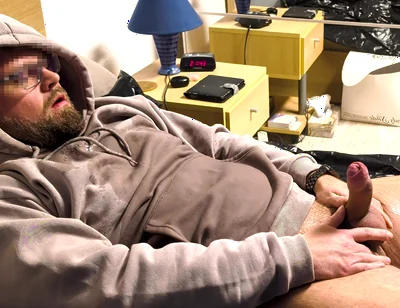 Alex Pisses on His Beard and Clothing