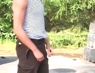 Oral Pleasure Awaits the Hot Athletes at the Fake Checkpoint