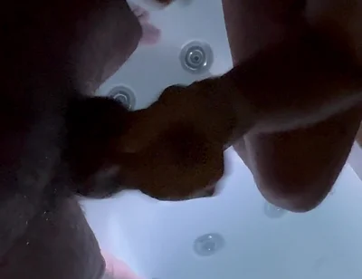 Hairy Bear Dominates: Hot Tub Oral, Rimming, Mutual Edging