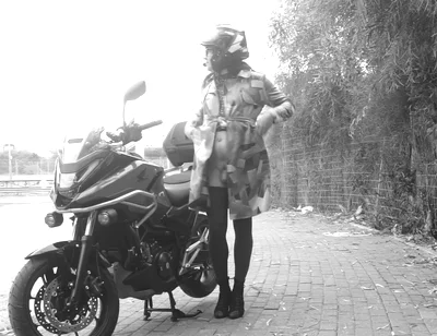 Every Passing Car Saw Her Penis Vibrating Under Her Transparent Dress.